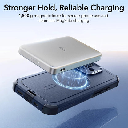 Калъф MagSafe за Apple iPhone 17, ESR, Cyber, Син