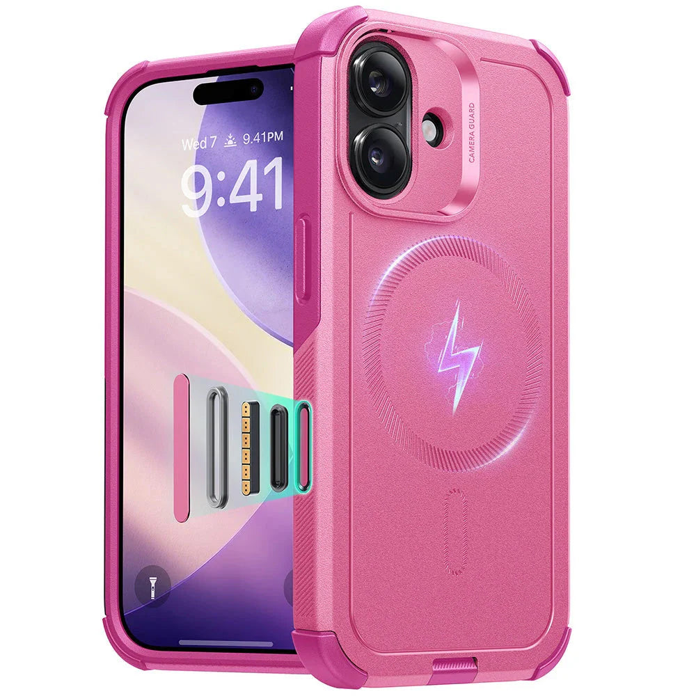 Калъф MagSafe за Apple iPhone 17, ESR, Cyber, Розов
