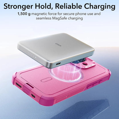 Калъф MagSafe за Apple iPhone 17, ESR, Cyber, Розов