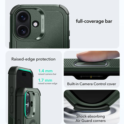 Калъф MagSafe за Apple iPhone 17, ESR, Cyber, Зелен