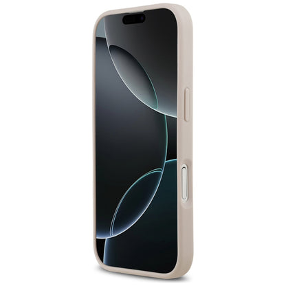 Калъф MagSafe за Apple iPhone 17, Guess, 4G Circle Classic Logo, Розов