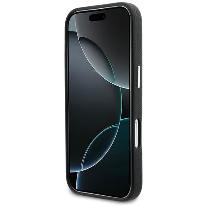 Калъф MagSafe за Apple iPhone 17, Karl Lagerfeld, Karl & Choupette Head's Pin, Черен