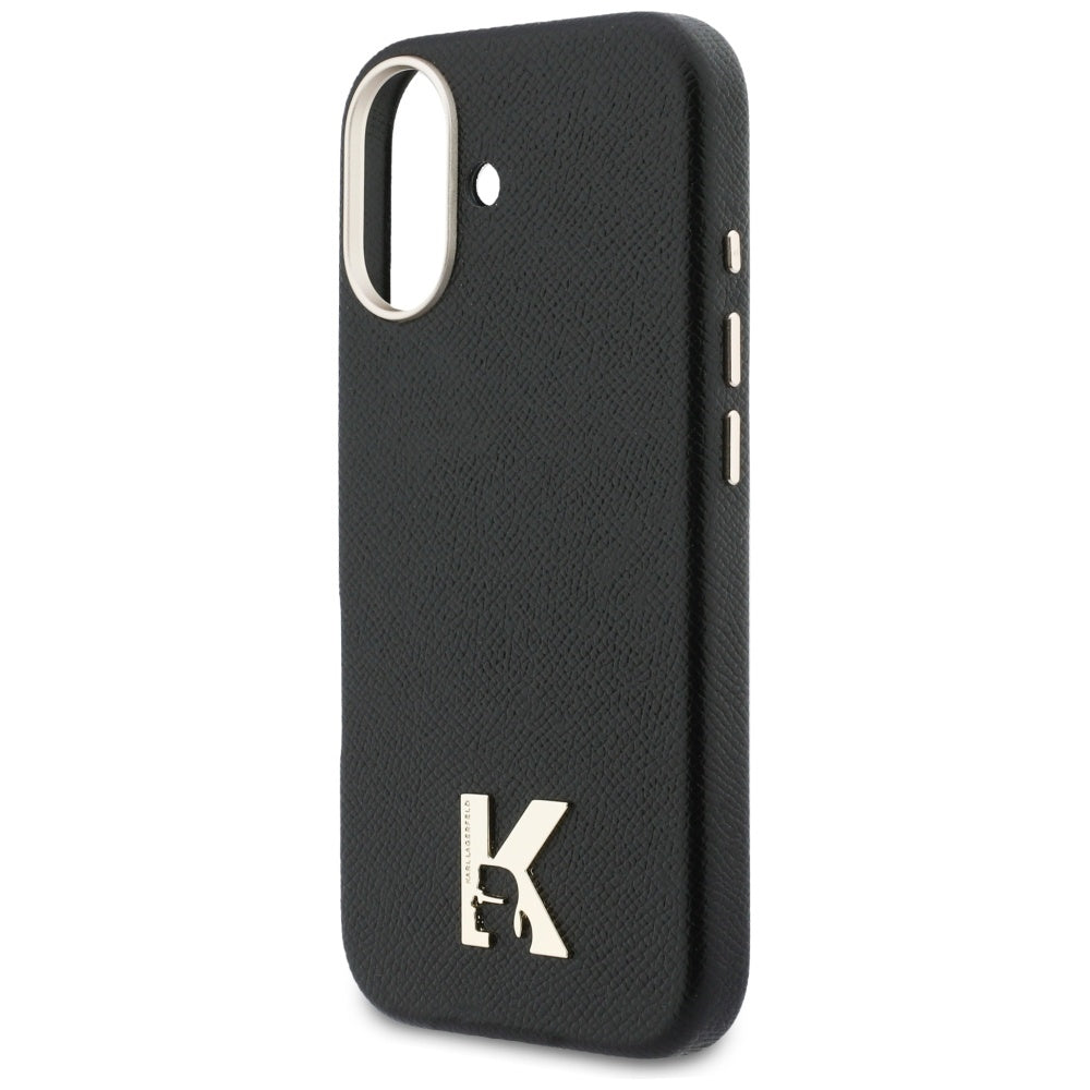 Калъф MagSafe за Apple iPhone 17, Karl Lagerfeld, Karl Head Logo, Черен