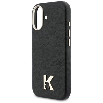 Калъф MagSafe за Apple iPhone 17, Karl Lagerfeld, Karl Head Logo, Черен