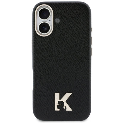 Калъф MagSafe за Apple iPhone 17, Karl Lagerfeld, Karl Head Logo, Черен