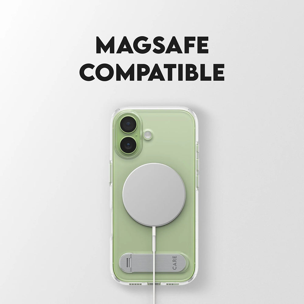 Калъф MagSafe за Apple iPhone 17, PanzerGlass, с функция стойка, прозрачен