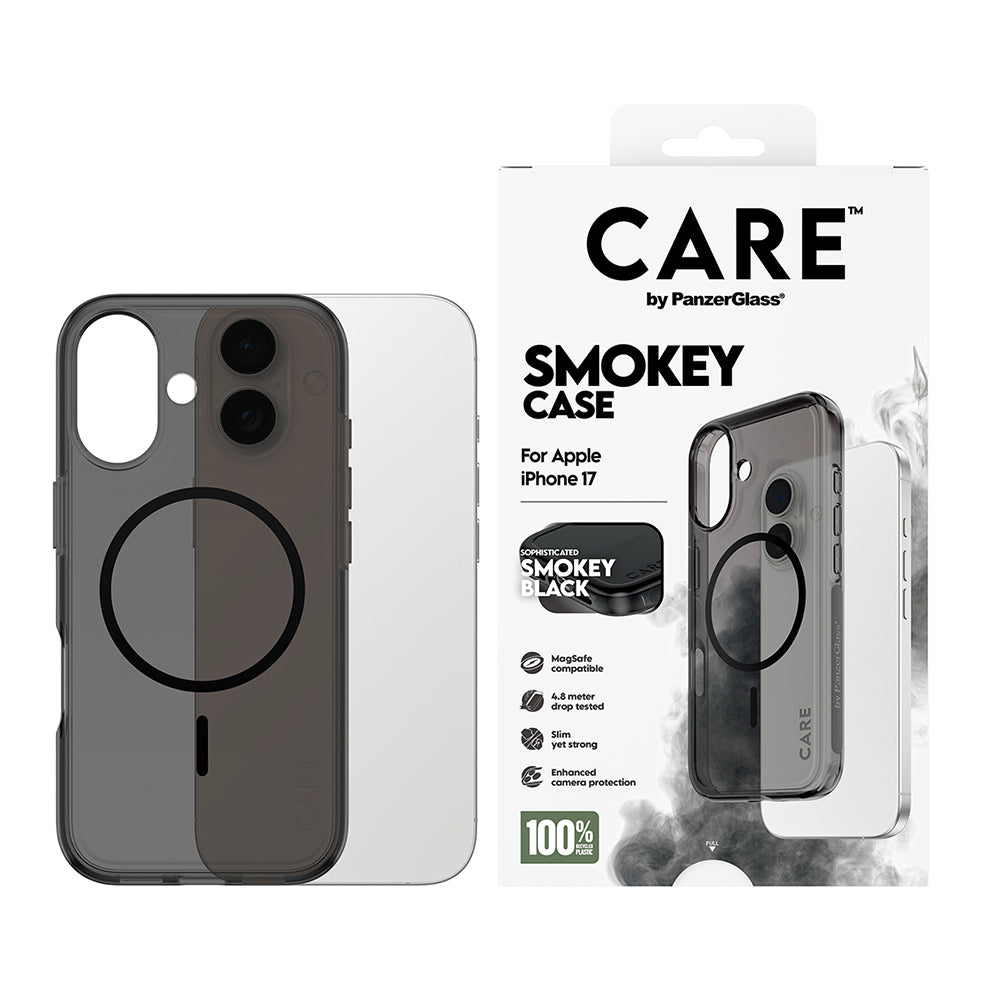 Калъф MagSafe за Apple iPhone 17, PanzerGlass, Care Urban Explorer, Черен
