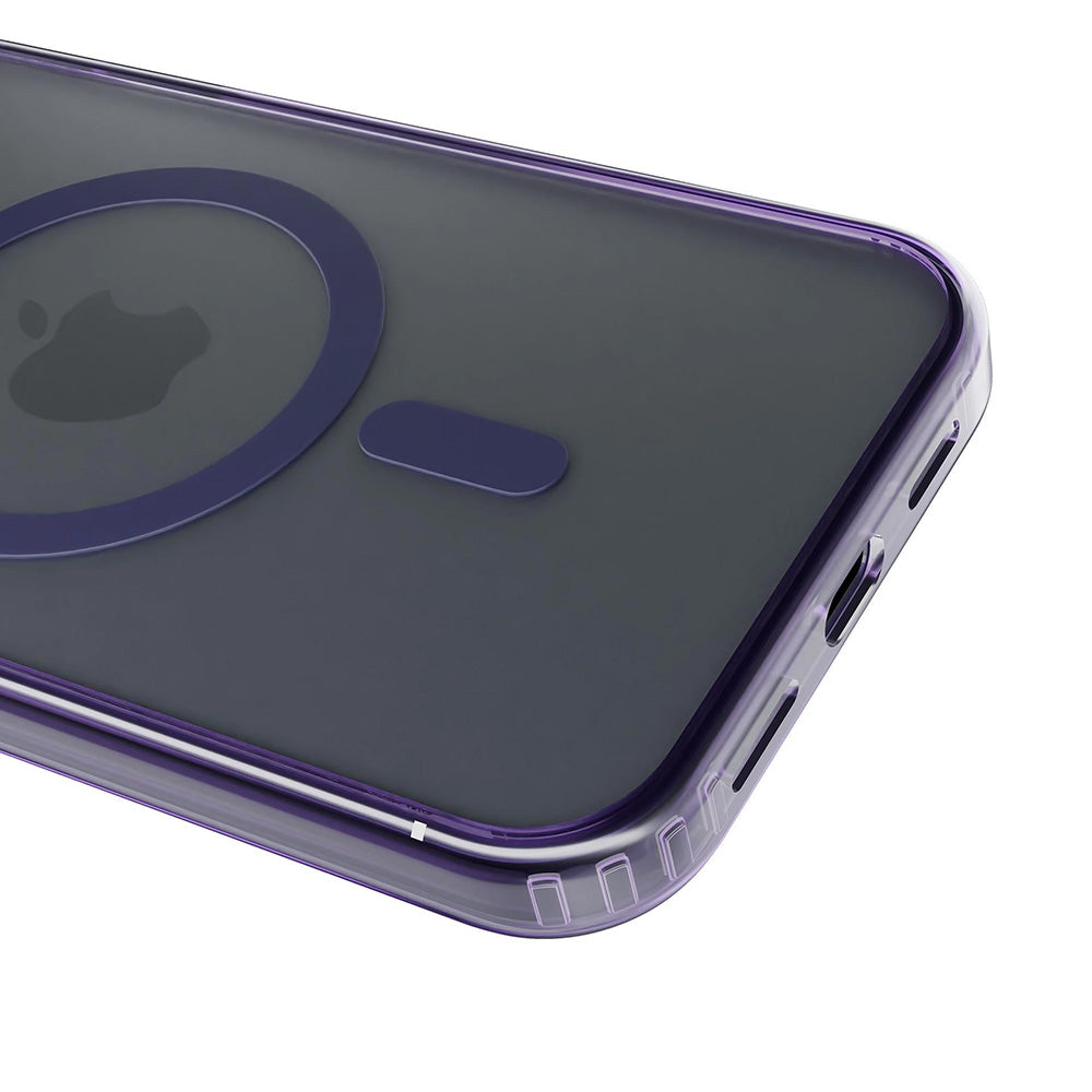 Калъф MagSafe за Apple iPhone 17 Pro, 3MK, Frosty MagCase, Лилав