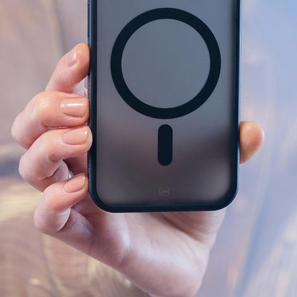 Калъф MagSafe за Apple iPhone 17 Pro, 3MK, Smoke MagCase, Черен