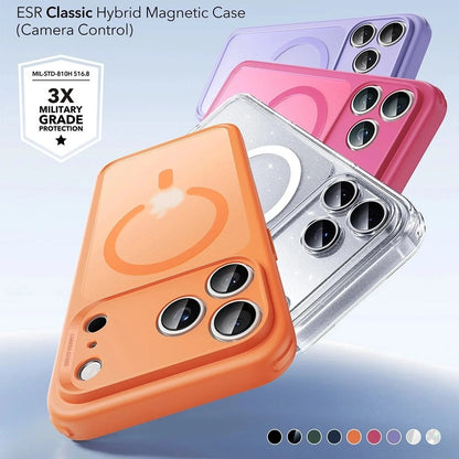 Калъф MagSafe за Apple iPhone 17 Pro, ESR, Classic Hybrid, Сатенено оранжев