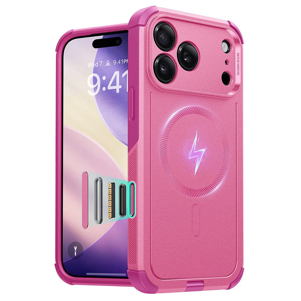 Калъф MagSafe за Apple iPhone 17 Pro, ESR, Cyber, Розов