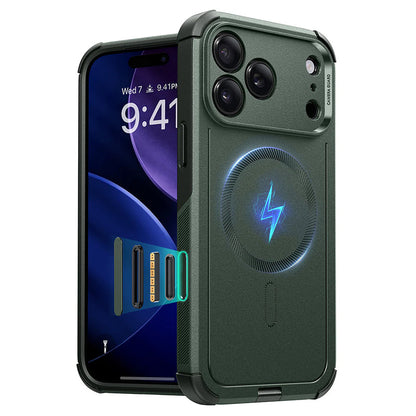 Калъф MagSafe за Apple iPhone 17 Pro, ESR, Cyber, Зелен