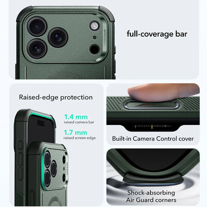 Калъф MagSafe за Apple iPhone 17 Pro, ESR, Cyber, Зелен
