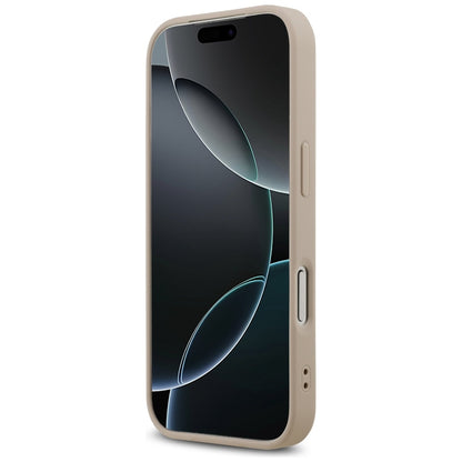 Калъф MagSafe за Apple iPhone 17 Pro, Guess, 4G Ring Classic Logo, Розов