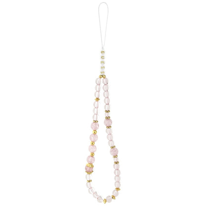 Калъф MagSafe за Apple iPhone 17 Pro, Guess, IML Flowers with Pearl Strap, Розов