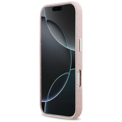 Калъф MagSafe за Apple iPhone 17 Pro, Karl Lagerfeld, FW Stamped Karl, Розов