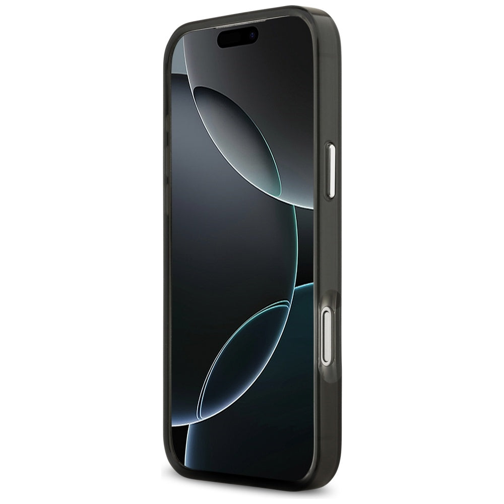 Калъф MagSafe за Apple iPhone 17 Pro, Karl Lagerfeld, IML Aquarelle Logo Karl & Choupette, Черен