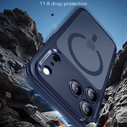 Калъф MagSafe за Apple iPhone 17 Pro Max, ESR, Classic Hybrid, Сатенено син