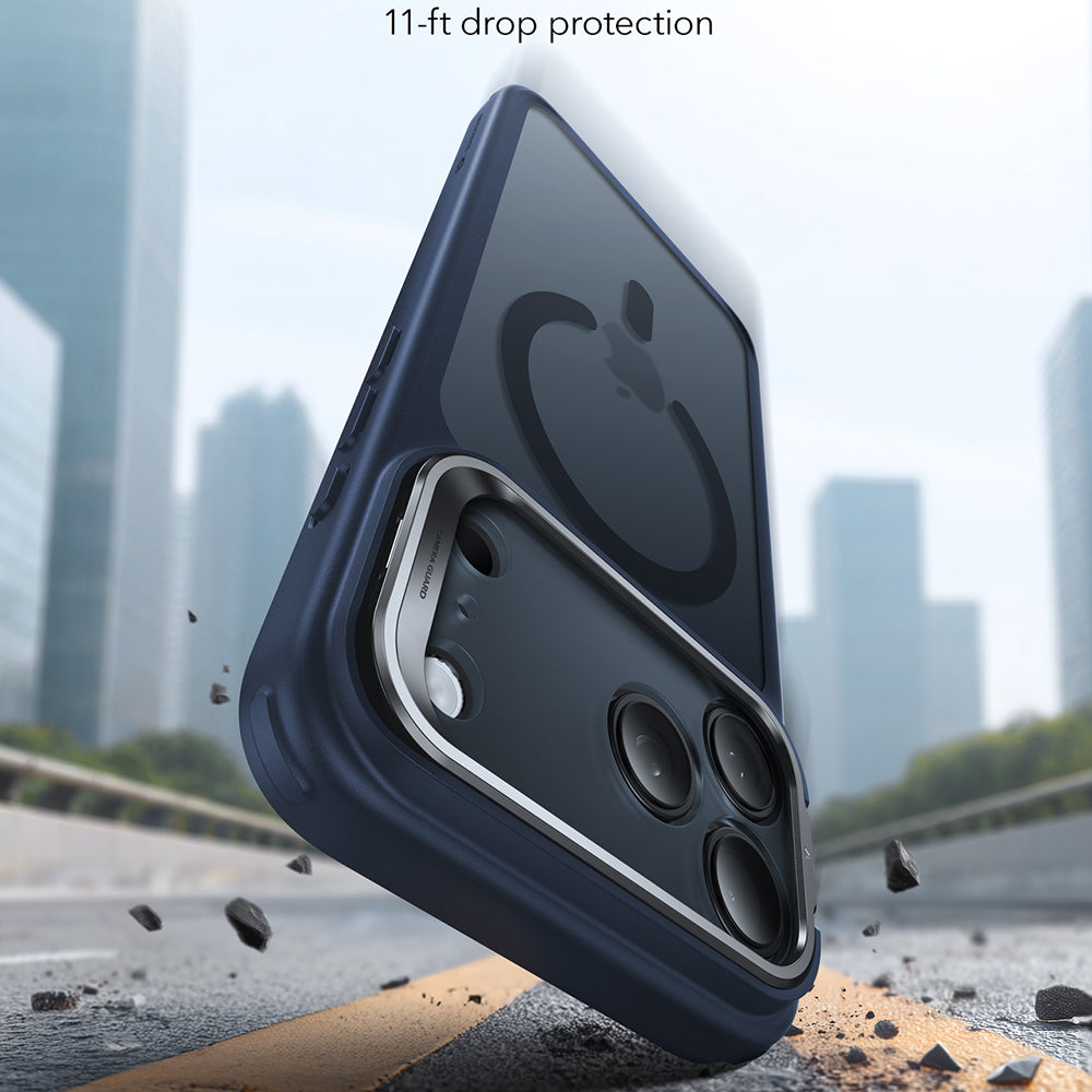 Калъф MagSafe за Apple iPhone 17 Pro Max, ESR, Classic Hybrid Kickstand, Сатенено син