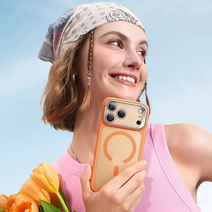 Калъф MagSafe за Apple iPhone 17 Pro Max, ESR, Classic Hybrid Kickstand, Сатенено оранжев