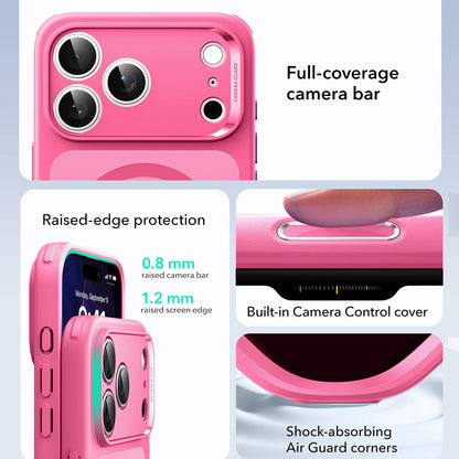 Калъф MagSafe за Apple iPhone 17 Pro Max, ESR, Classic Hybrid, Сатенено розов