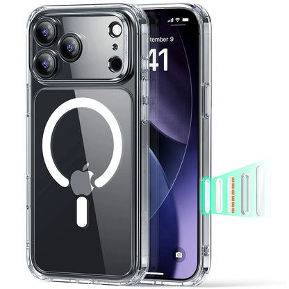 Калъф MagSafe за Apple iPhone 17 Pro Max, ESR, Classic Hybrid, Прозрачен