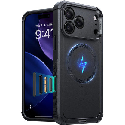 Калъф MagSafe за Apple iPhone 17 Pro Max, ESR, Cyber, Черен