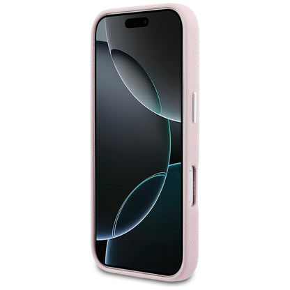 Калъф MagSafe за Apple iPhone 17 Pro Max, Karl Lagerfeld, Karl Head Logo, Розов