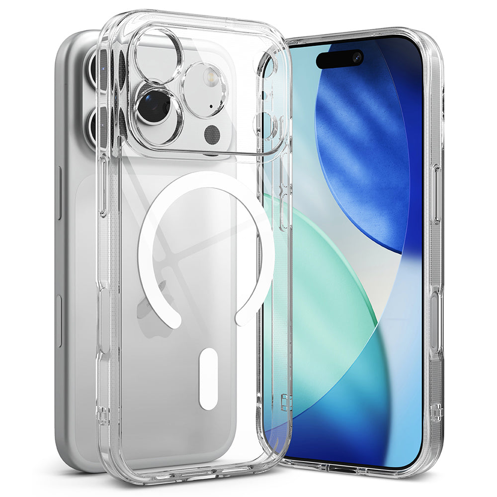 Калъф MagSafe за Apple iPhone 17 Pro Max, Ringke, Fusion, Прозрачен