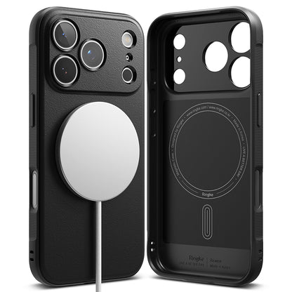 Калъф MagSafe за Apple iPhone 17 Pro Max, Ringke, Onyx, Черен