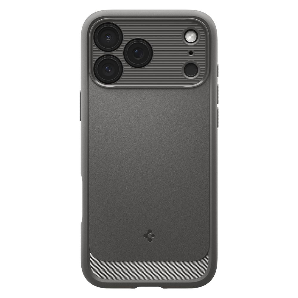 Калъф MagSafe за Apple iPhone 17 Pro Max, Spigen, Rugged Armor, Сив