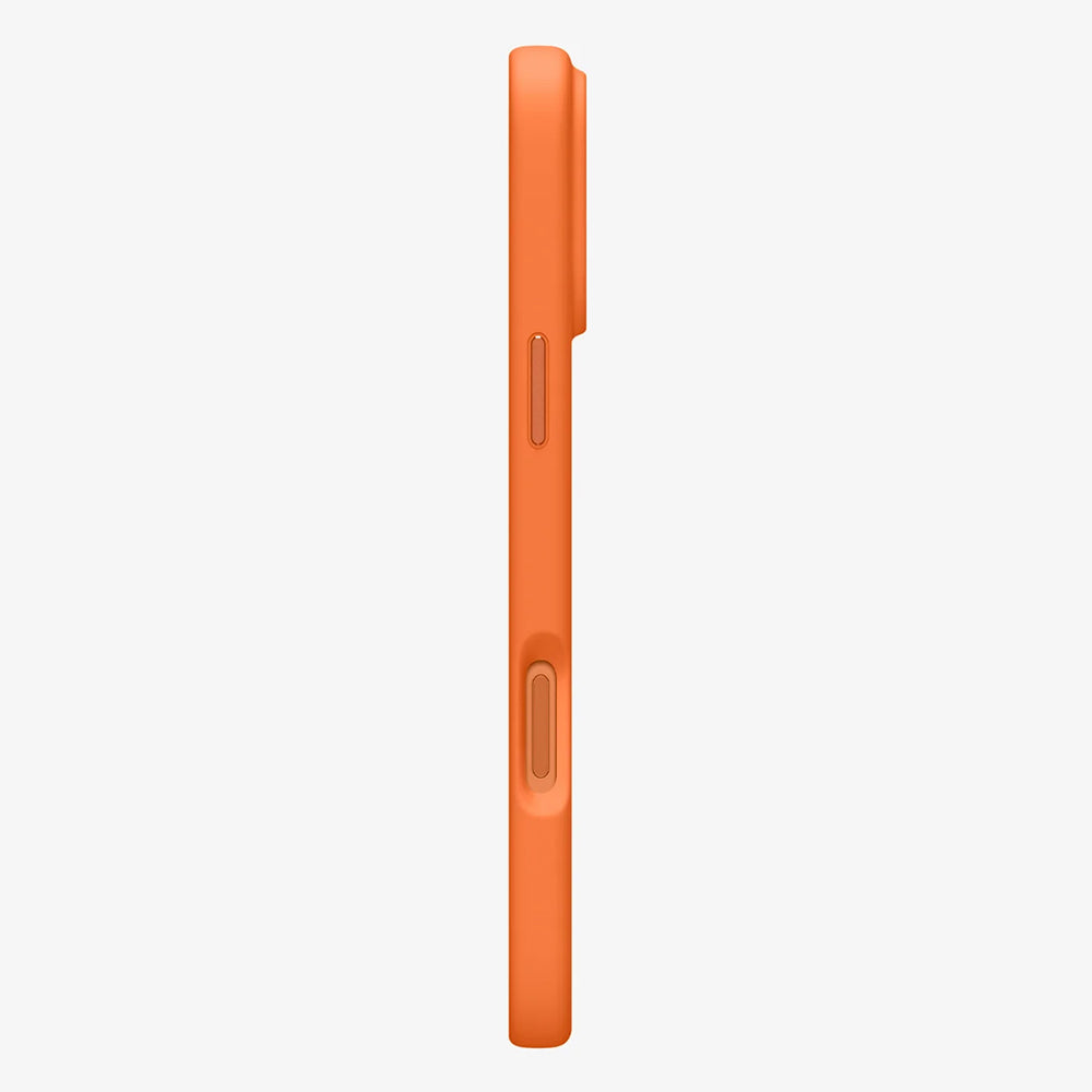 Калъф MagSafe за Apple iPhone 17 Pro Max, Spigen, Silicone Fit, Оранжев