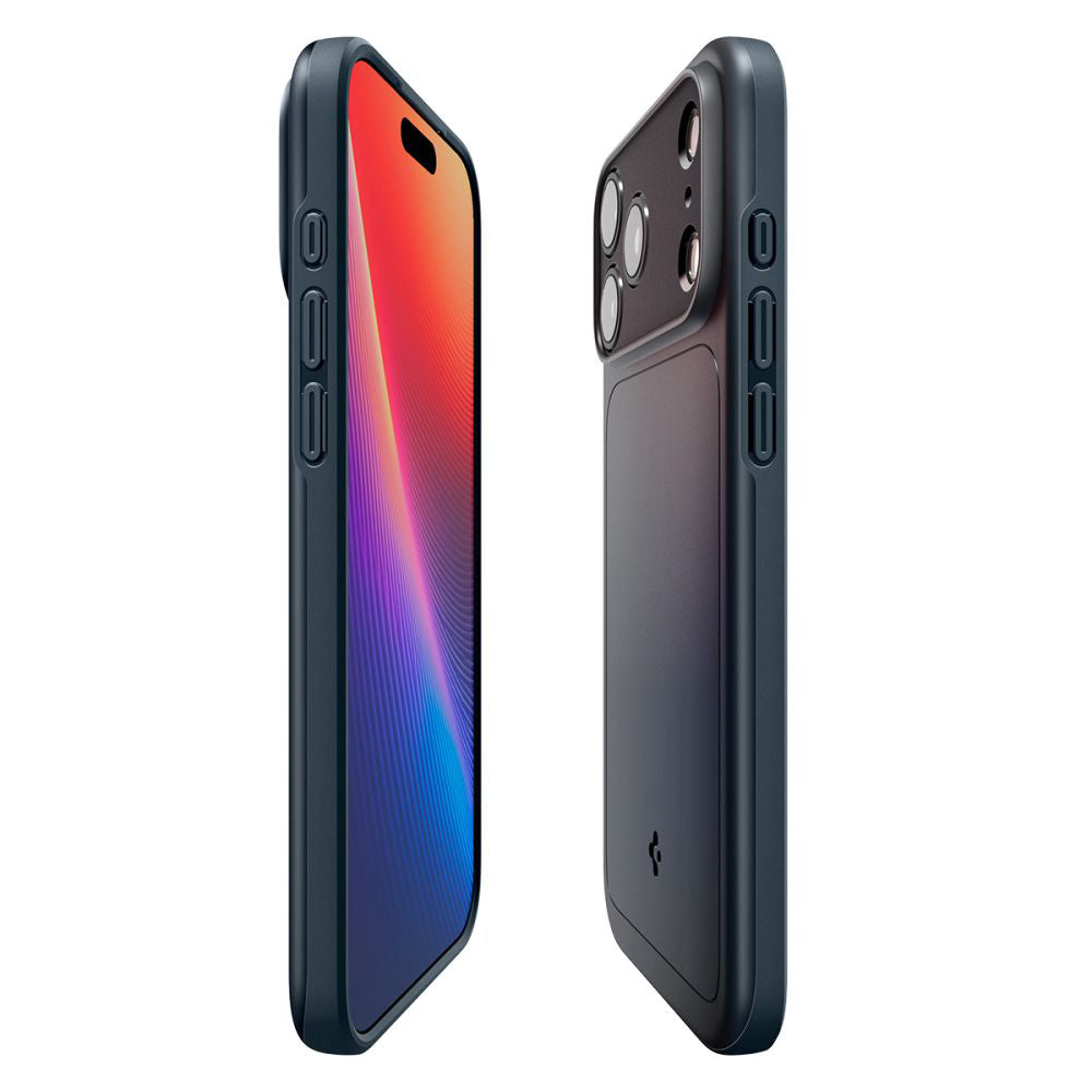Калъф MagSafe за Apple iPhone 17 Pro Max, Spigen, Thin Fit, Син ACS10277