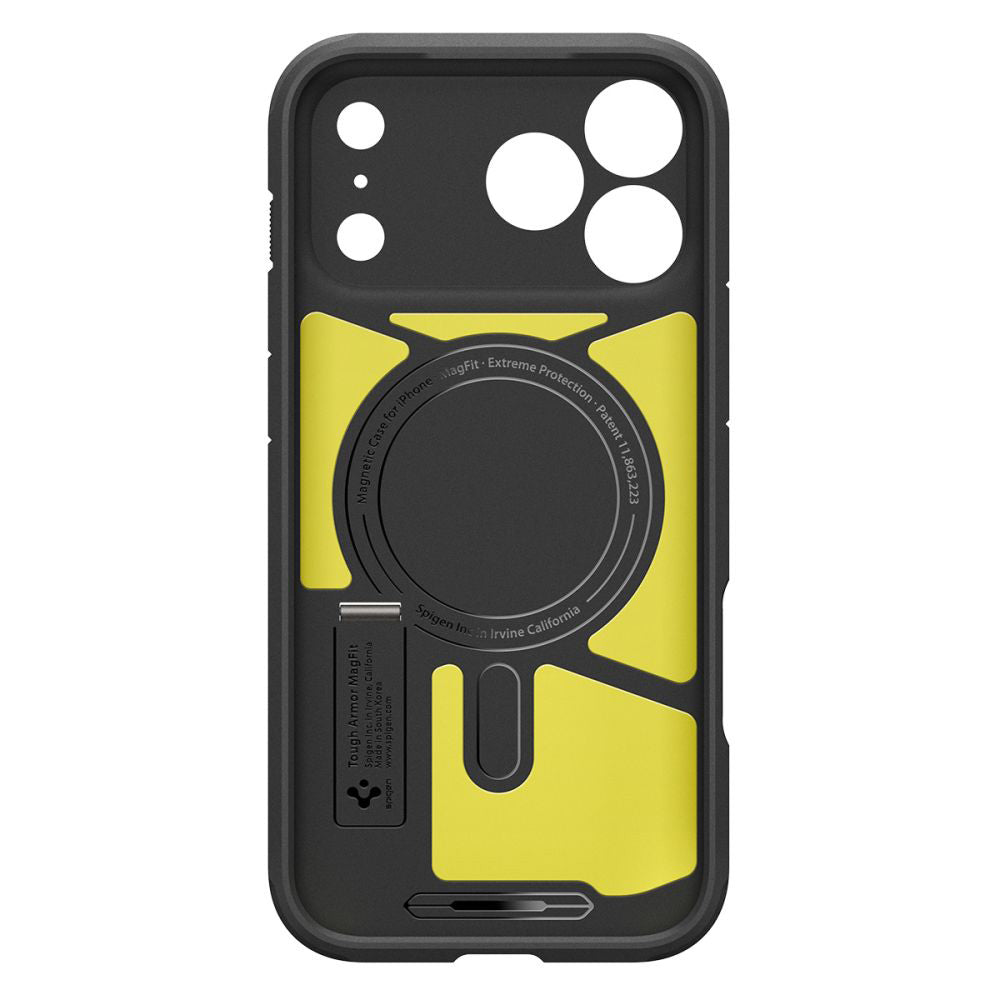 Калъф MagSafe за Apple iPhone 17 Pro Max, Spigen, Tough Armor T, Сив