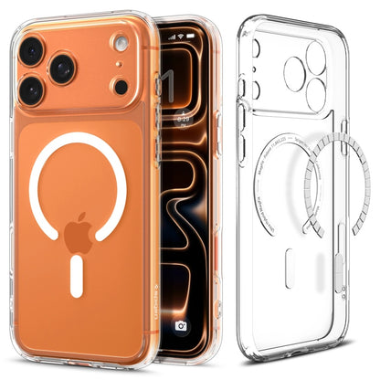 Калъф MagSafe за Apple iPhone 17 Pro Max, Spigen, Ultra Hybrid, Бял