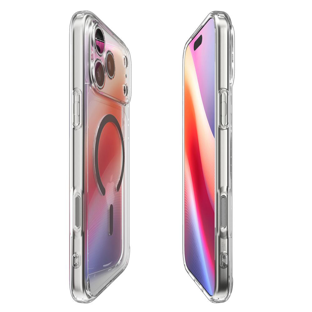 Калъф MagSafe за Apple iPhone 17 Pro Max, Spigen, Ultra Hybrid, Сив