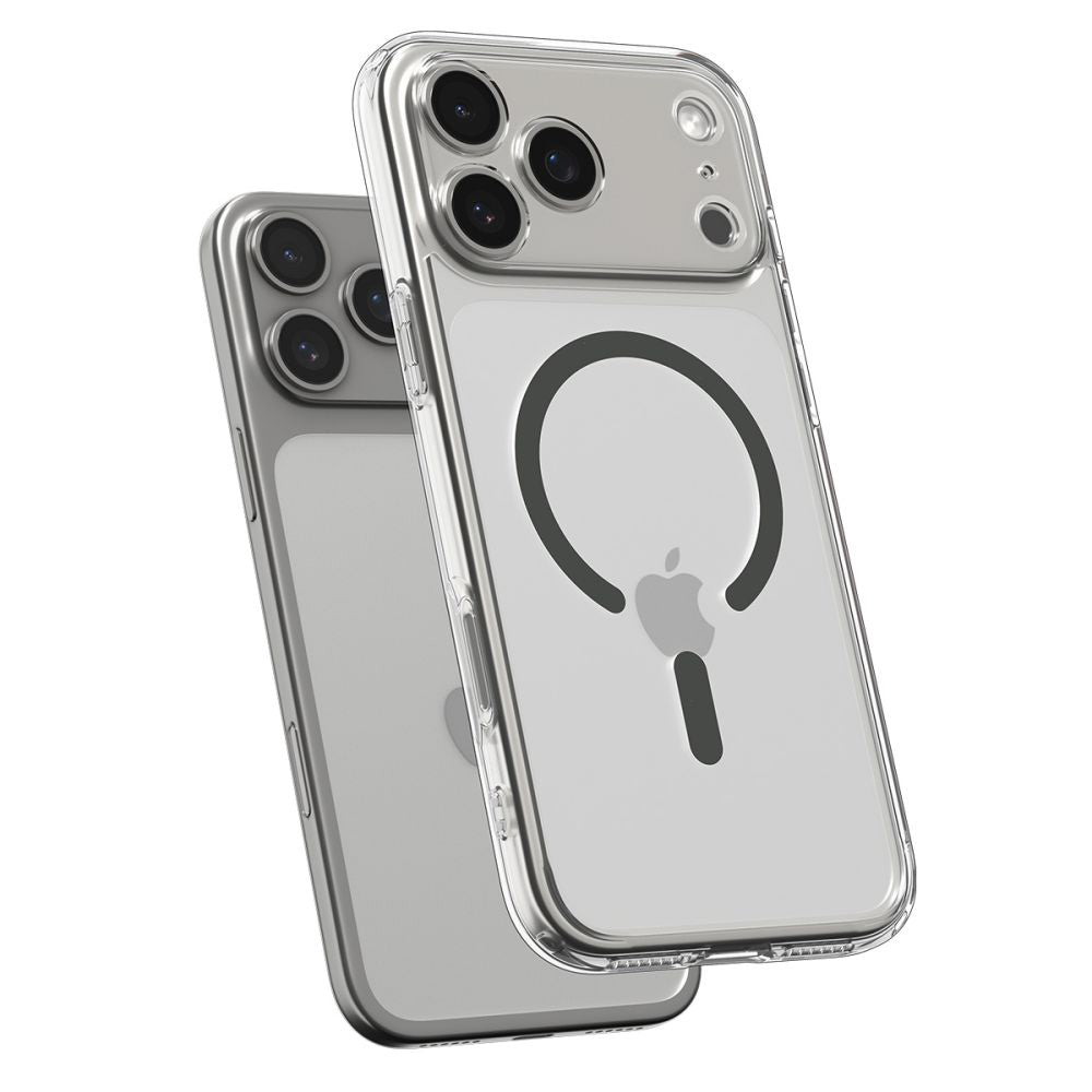 Калъф MagSafe за Apple iPhone 17 Pro Max, Spigen, Ultra Hybrid, Сив