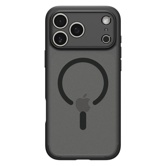 Калъф MagSafe за Apple iPhone 17 Pro Max, Spigen, Ultra Hybrid, Сатенено черен