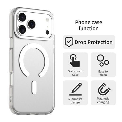 Калъф MagSafe за Apple iPhone 17 Pro Max, Techsuit, CandyCase, Бял