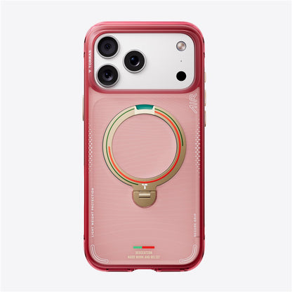 Калъф MagSafe за Apple iPhone 17 Pro Max, Torras, Ostand Q3 Air, Wave of Passion