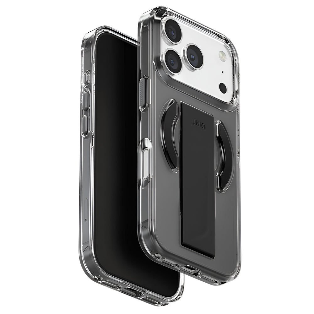 Калъф MagSafe за Apple iPhone 17 Pro Max, UNIQ, Heldro Air MagClick, Черен