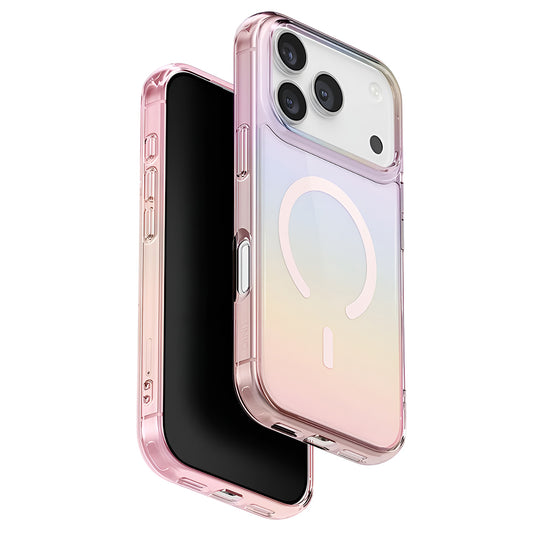 Калъф MagSafe за Apple iPhone 17 Pro Max, UNIQ, Iridescia MagClick, Пастелно синьо