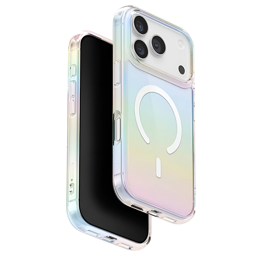 Калъф MagSafe за Apple iPhone 17 Pro Max, UNIQ, Iridescia MagClick, Многоцветен