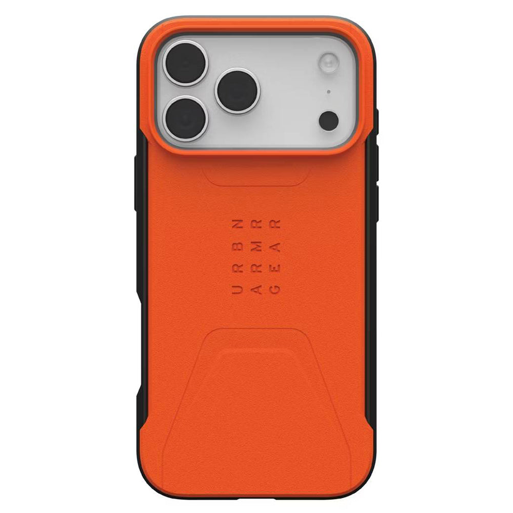 MagSafe Case for Apple iPhone 17 Pro Max, Urban Armor Gear, Civilian LT, Orange