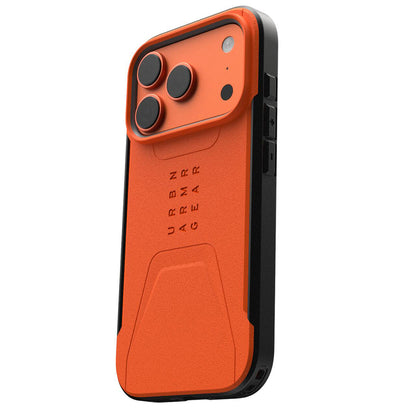 MagSafe Case for Apple iPhone 17 Pro Max, Urban Armor Gear, Civilian LT, Orange