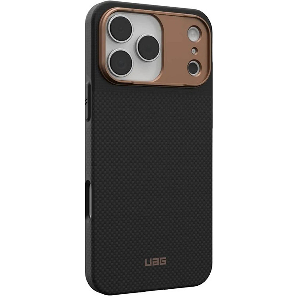 MagSafe Case for Apple iPhone 17 Pro Max, Urban Armor Gear, Fibr Armr, Black Bronze