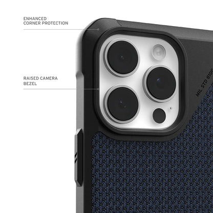 Калъф MagSafe за Apple iPhone 17 Pro Max, Urban Armor Gear, Metropolis LT Kevlar, Тъмносин