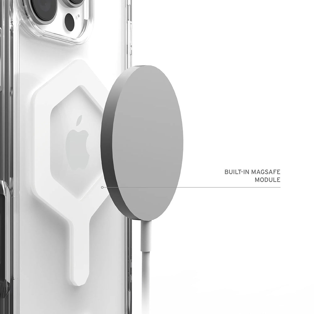 Калъф MagSafe за Apple iPhone 17 Pro Max, Urban Armor Gear, Plyo, Бял