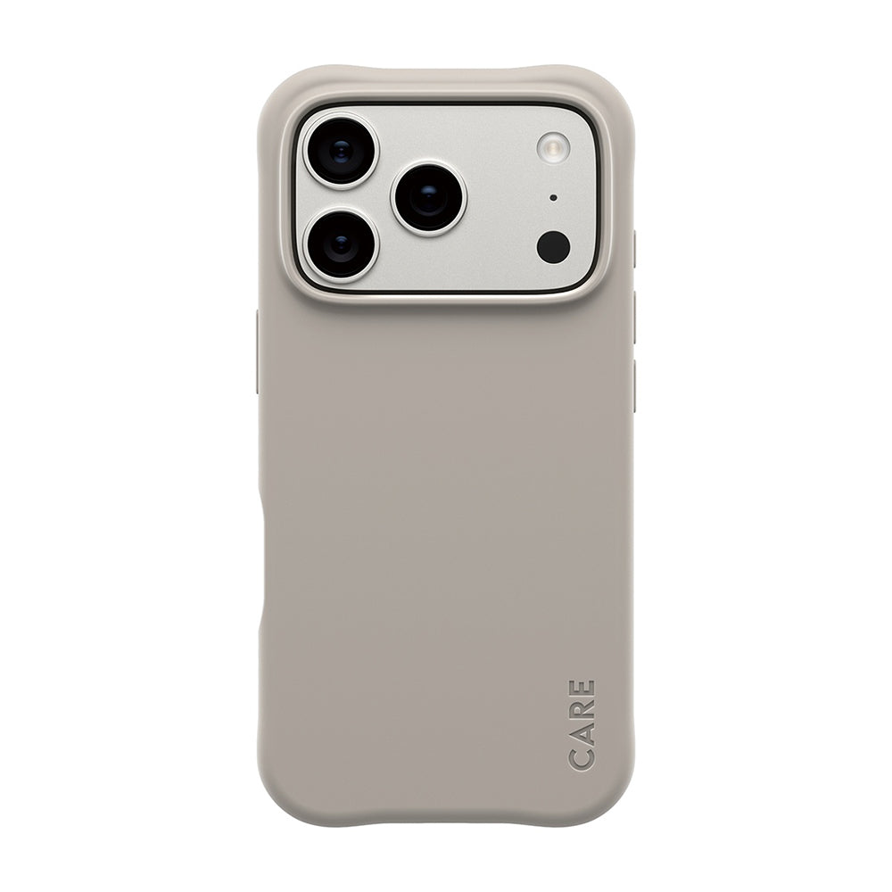 Калъф MagSafe за Apple iPhone 17 Pro, PanzerGlass, Care Fashionable, Бежов