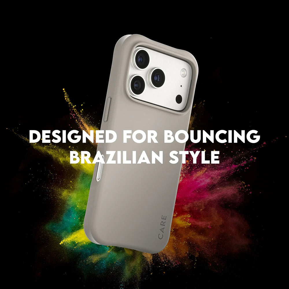 Калъф MagSafe за Apple iPhone 17 Pro, PanzerGlass, Care Fashionable, Бежов